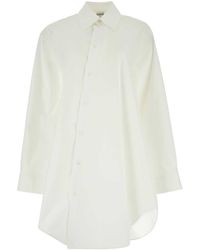 Loewe - Poplin Shirt Dress - Lyst
