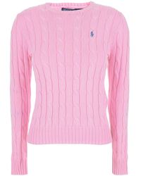 Polo Ralph Lauren - Crewneck Sweater Cable Knit - Lyst