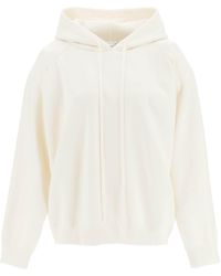 Magda Butrym Hooded Sweater - White