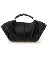 Hereu - Lambskin Mini Top-Handle Bag - Lyst