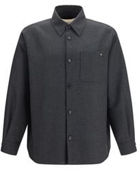 Valentino - Vlogo Wool Blend Jacket - Lyst