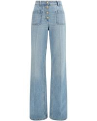 Valentino - Cotton Jeans - Lyst