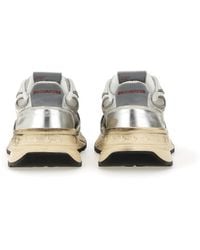 DSquared² - Sneaker Sprinter Cotton Calf Leather Trainers - Lyst