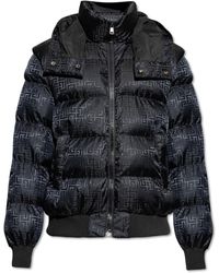 Balmain - Insulated Jacket With Detachable Hood - Lyst