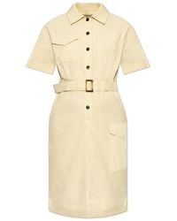 Woolrich - Dress With Belt - Lyst