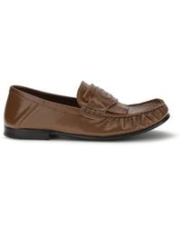 Marni - Leather Loafers With Tassels And Foldable Heel - Lyst
