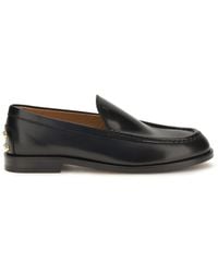 Tod's - Gommino Leather Loafers Calf Bos Taurus - Lyst