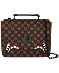 Sprayground - Shoulder Bag Check Polyvinyl Chloride - Lyst