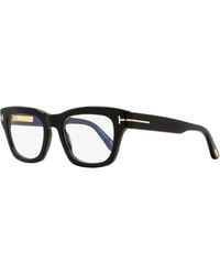 Tom Ford - Block Signature Eyeglasses Tf6036-B 001 52Mm Ft6036 Plastic (Acetate) - Lyst
