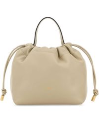 Chloé - Sand Leather Mini Chloã Icons Handbag - Lyst