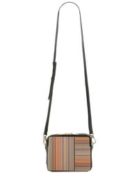 Paul Smith - Signature Stripe Mini Shoulder Handbag - Lyst