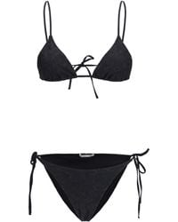 Kristina Ti - Bikini With Floral Details Polyester; Spandex Swimwear - Lyst