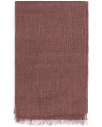 Brunello Cucinelli - Scarf Silk And Cashmere (Capra Hircus) Scarfs - Lyst
