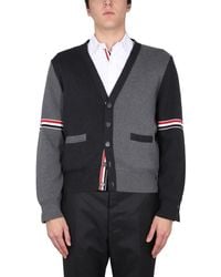 Thom Browne - V-Neck Cardigan - Lyst