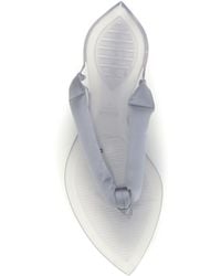 Alaïa - Sandals Satin Flip-Flop Pvc - Lyst