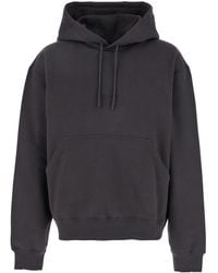 Saint Laurent - Hoodie Logo - Lyst