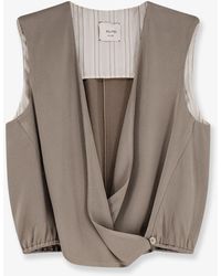 Alysi - Satin Top - Lyst