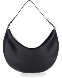 Jacquemus - 'Le Calisso Rond Large' Shoulder Bag With Adjustable Strap And Embossed Logo - Lyst