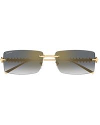 Cartier - Ct0604S Clash De Sunglasses - Lyst