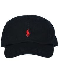 Polo Ralph Lauren - Embroidered Canvas Baseball Cap - Lyst