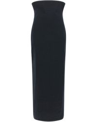 Issey Miyake - 'Allow' Long Skirt With Zip - Lyst