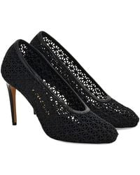 Ferragamo - Macramé Pumps - Lyst
