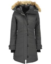 Canada Goose - Lorette - Parka With Hood And Fur Coat - Lyst