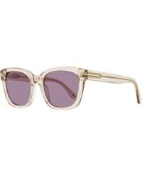 Tom Ford - Haylay Sunglasses Tf1216 72Y 53Mm Ft1216 Plastic (Acetate) - Lyst