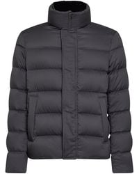 Herno - Arendelle And Faux Fur Bomber Jacket<Br - Lyst