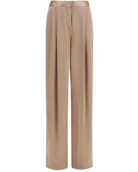 Tom Ford - Beige Silk Casual Pants - Lyst