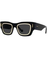 Loewe - Sunglasses Square Full Rim, Frame And Lens Lw40168I01A - Lyst