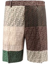 Fendi - Bermuda Shorts - Lyst