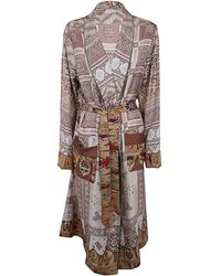 Pierre Louis Mascia - Printed Long Kimono - Lyst