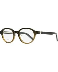 Berluti - Avant-Gard Oval Eyeglasses Bl50020U 047 49Mm Plastic (Acetate) - Lyst