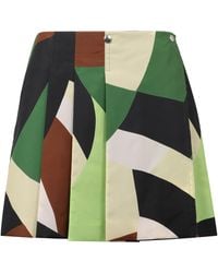 Plan C - Gocaa Cotton Mini-Skirt - Lyst