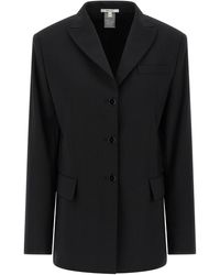 Nensi Dojaka - Tailored Wool Blend Blazer - Lyst