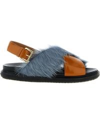 Marni - 'Fussbett' Sandals - Lyst