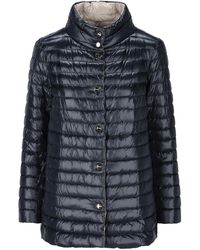 Herno - Reversible Button-up Padded Down Jacket - Lyst