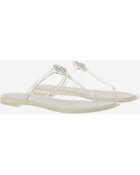 Tory Burch - Mini Miller Jelly Sandals Polyurethane Slippers - Lyst