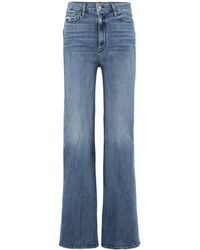 Mother - Roller Skimp Wide-leg Jeans - Lyst