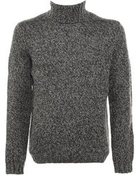 Aspesi - Wool Blend Turtleneck Sweater - Lyst