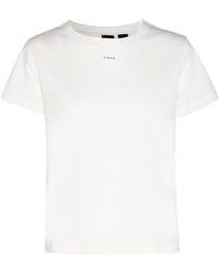 Pinko - Mini Logo Crewneck T-Shirt - Lyst