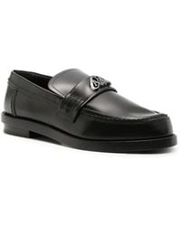 McQueen - Seal Logo Plaque Loafers Shoes Flats - Lyst