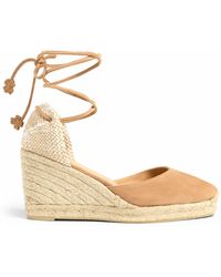 Castañer - Espadrilles Carina With Wedge And Laces - Lyst
