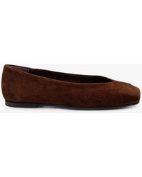 Alohas - Katia Suede Ballerinas - Lyst
