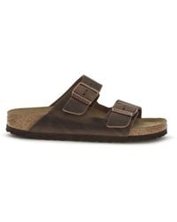 Birkenstock - Arizona Sandals Upper: Nubuck; Sole: Rubber - Lyst