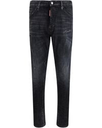 DSquared² - Teddy Wash Jeans Cotton; Elastane - Lyst