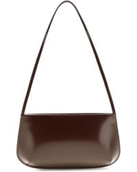 Faune - Bra Brushed Leather Shoulder Bag Calf Bos Taurus - Lyst