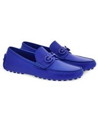 Ferragamo - Grazioso Gancini Logo Loafers - Lyst