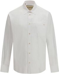 Valentino Garavani - Cotton Dress Shirt - Lyst